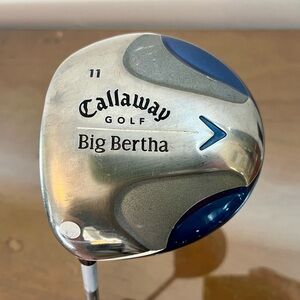 SOLD Callaway Golf Big Bertha 11 Driver, Aldila 50g W Ladies Graphite Womens, LH